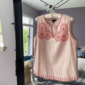 SALE Boho style sleeveless top by J.Crew, size 10
